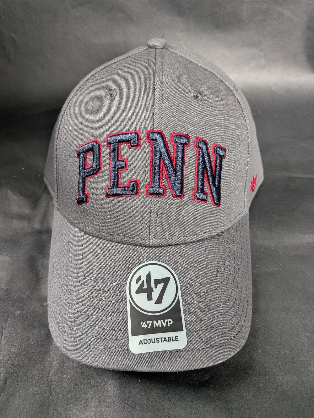 Penn Quakers NCAA '47 MVP Adjustable Hat - Grey